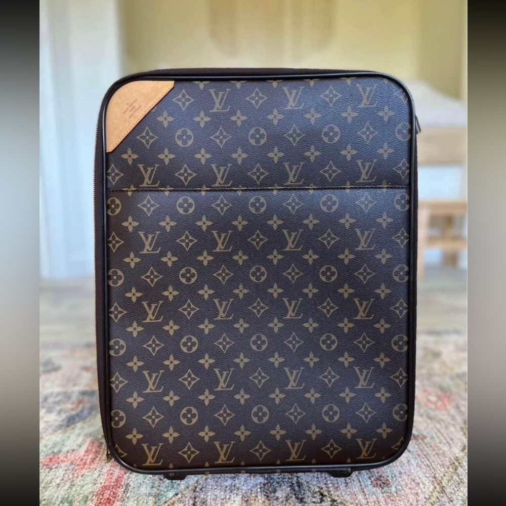 Matching Louis Vuitton Suitcase & Handbag
